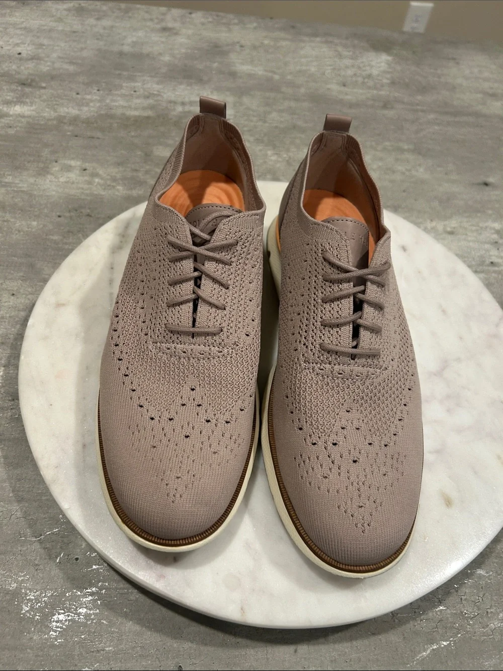Cole Haan ZeroGrand  Knit Espadrille Oxfords - Mauve Women’s Size 9.5B